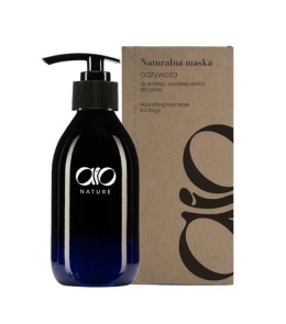 AIO NATURE - MINI - Naturalna maska odżywcza do krótkiej i szorstkiej sierści dla psów 150 ml