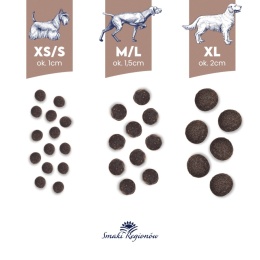 BALTICA - Dziczyzna z owocami leśnymi dla ras małych XS/S 1kg