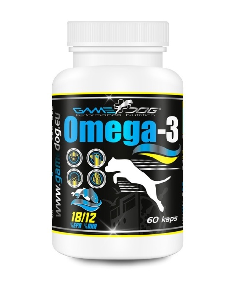 Game Dog - Omega-3 - 60 kaps.