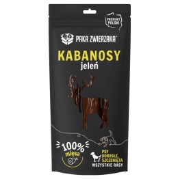 Paka Zwierzaka - Kabanosy jeleń 3 szt - 80g