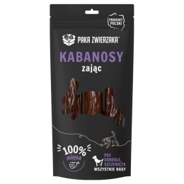 Paka Zwierzaka - Kabanosy zając 3 szt - 80g