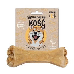 Paka Zwierzaka - Kość z dodatkiem kozy L (13,5cm)