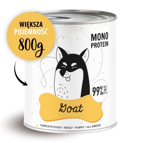 Paka Zwierzaka - Pepe Mono Protein Goat (koza) 800g