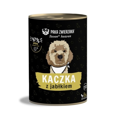 Paka Zwierzaka - Seven'th Heaven - Kaczka z jabłkiem 400g (Duck & Apple)