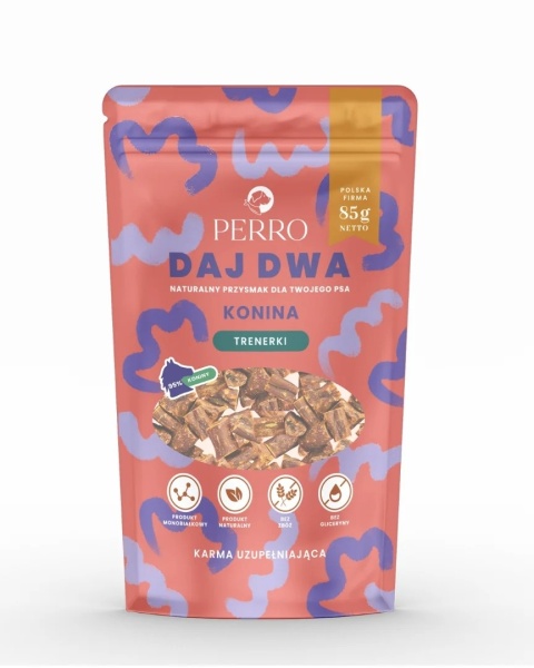 Perro - DAJ DWA Trenerki Konina 85g