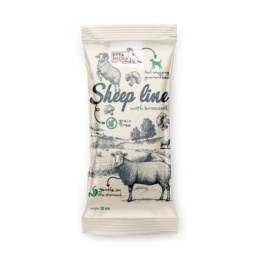 Syta Micha - Sheep Line - Kość do żucia Owca z brokułem 12cm