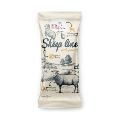 Syta Micha - Sheep Line - Kość do żucia Owca z gruszką 12cm