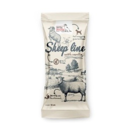Syta Micha - Sheep Line - Kość do żucia Owca z wanilią 12cm dla szczeniąt