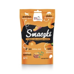 Syta Micha - Smaczki z indykiem, dynią, marchewką i batatami 80g