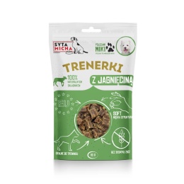 Syta Micha - Trenerki z jagnięciną dla psa 80g
