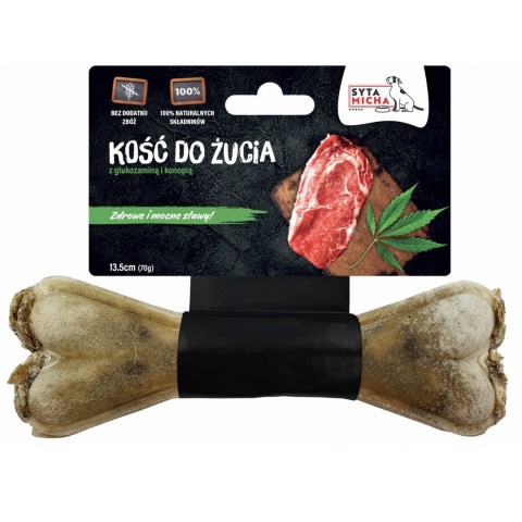 Syta Micha - Kość do żucia dla psa na mocne stawy 13,5 cm