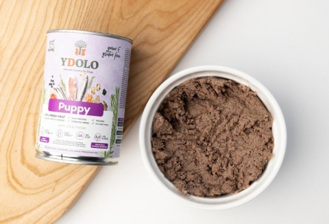 YDOLO Puppy - wieprzowina Iberico i ryby - mokra karma dla szczeniąt 400g