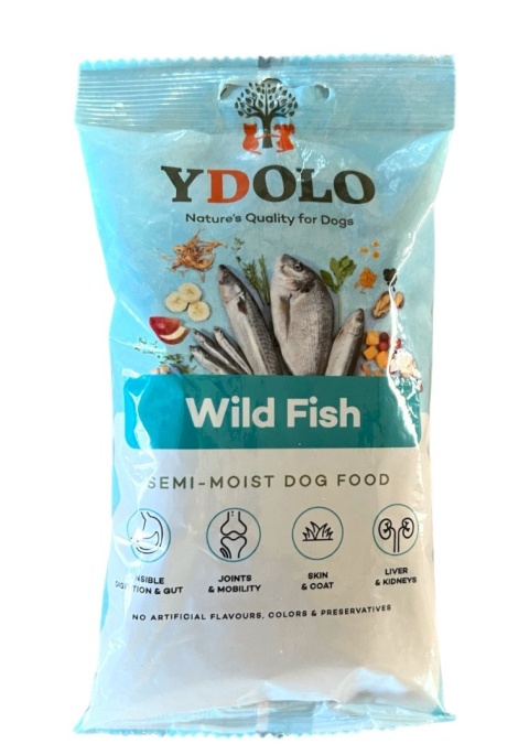 YDOLO Wild Fish - Ryby morskie - Karma półwilgotna dla psa 100g