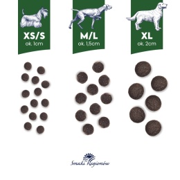 BALTICA - Kaczka z gruszką dla ras małych XS/S 1kg