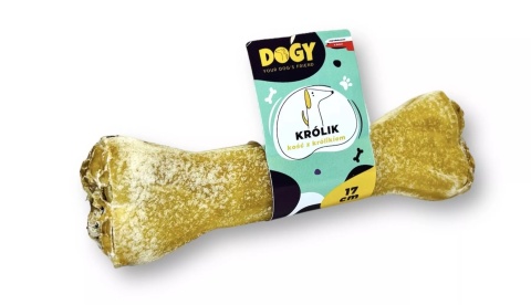 DOGY - Kość z królikiem i marchewką 17cm