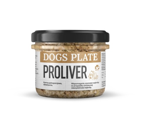 Dogs Plate Proliver - Karma mokra dla psów z chorobami wątroby 180g