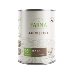 FARMA - Select Jagnięcina - Monoproteinowa karma mokra dla psa 400g