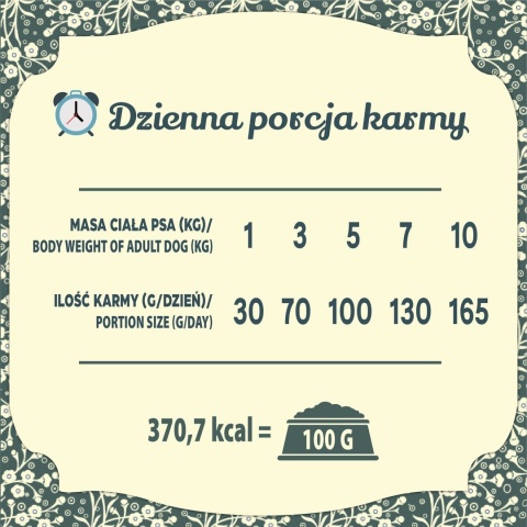 FOLK - MINI Wielkopolska kaczka z królikiem z dodatkiem jabłek i majeranku 1,6kg