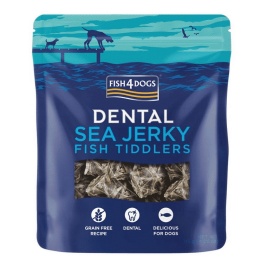 Fish4Dogs - Dental Jerky Fish Tiddlers - przysmaki dentystyczne dla psa 100g
