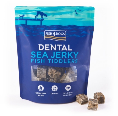 Fish4Dogs - Dental Jerky Fish Tiddlers - przysmaki dentystyczne dla psa 100g