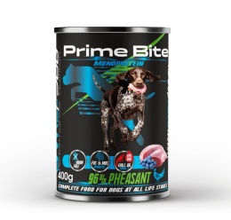 Game Dog - Prime Bite - Bażant z jagodą - mokra karma dla psa 400g