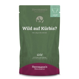 HERRMANN'S Selection Light Dog - Dziczyzna z dynią karma mokra 150g