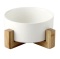 Miska ceramiczna dla psa 850ml - biała