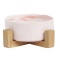 Miska ceramiczna dla psa 850ml - marmurowa - różowy