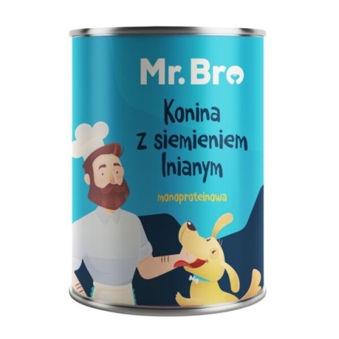 Mr. Bro Konina z siemieniem lnianym 400g