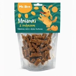Mr. Bro Mniamki Air Dried - Przysmaki dla psa z Indyka 80g