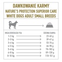 NP SC White Dogs - karma sucha dla psów małych ras z jagnięciną 1,5kg