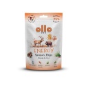 Ollo Air-Dried Energy Venison Strips - Przysmaki funkcyjne dla psa 80g