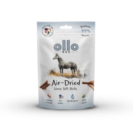 Ollo Air-Dried Horse Soft Sticks - Przysmaki dla psa z Koniny 80g