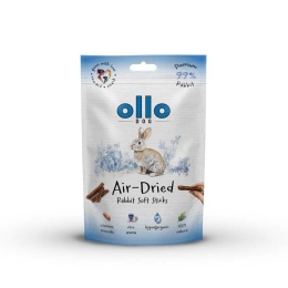 Ollo Air-Dried Rabbit Soft Sticks - Przysmaki dla psa z Królika 80g