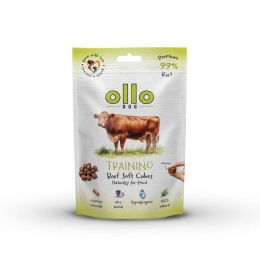 Ollo Air-Dried Training Beef Cubes - przysmaki treningowe dla psa z wołowiną 80g