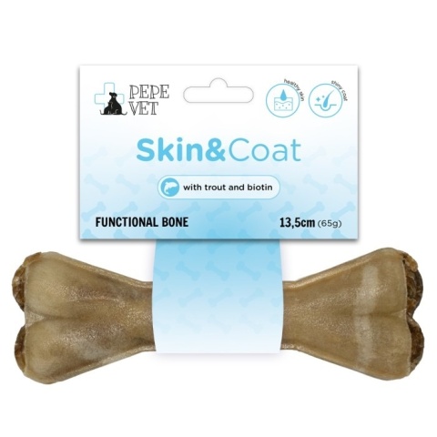 Paka Zwierzaka - PEPE VET Skin&Coat - Kość funkcjonalna 13,5cm