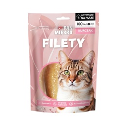 Pan Mięsko - Przysmak dla kota Filet z kurczaka 100g