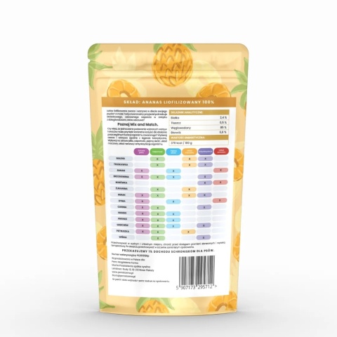 Perro - MIX & MATCH - Ananas liofilizowany 15g