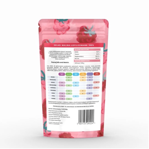 Perro - MIX & MATCH - Malina liofilizowana 15g