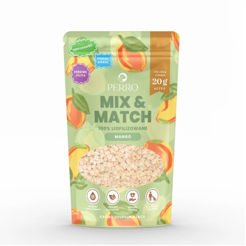 Perro - MIX & MATCH - Mango liofilizowane 20g