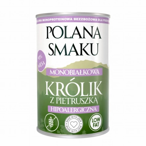 Polana Smaku - Królik z pietruszką 400g