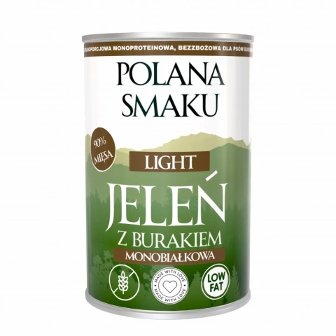 Polana Smaku LIGHT - Jeleń z burakiem 400g