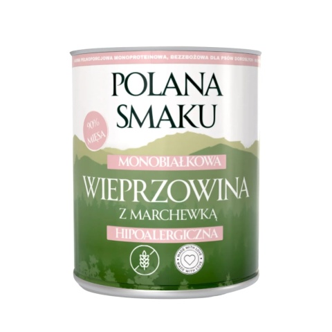 Polana Smaku - Wieprzowina z marchewką 800g