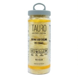 Tauro Pro Line - Ręcznik chłodzący 64x43cm Żółty