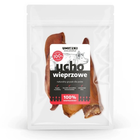 Uniszki - Ucho wieprzowe - 10szt.