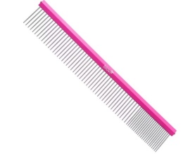 Blovi - Bardzo lekki grzebień metalowy dla psa 25cm mieszany rozstaw pinów (80/20)