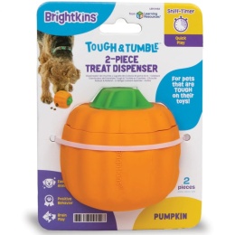 Brightkins - Zabawka na przysmaki Pumpkin Treat Dispenser - DYNIA