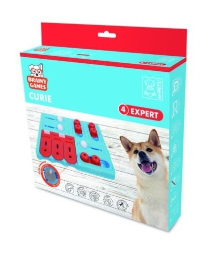 M-Pets BRAINY GAMES Curie expert - Zabawka interaktywna - poziom 4
