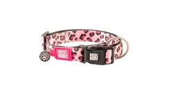 Max&Molly GOTCHA! Smart ID Leopard Pink - Obroża dla psa - XS