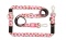 Max&Molly Multi-Leash Strawberry Dream - Smycz przepinana dla psa 200cm - M